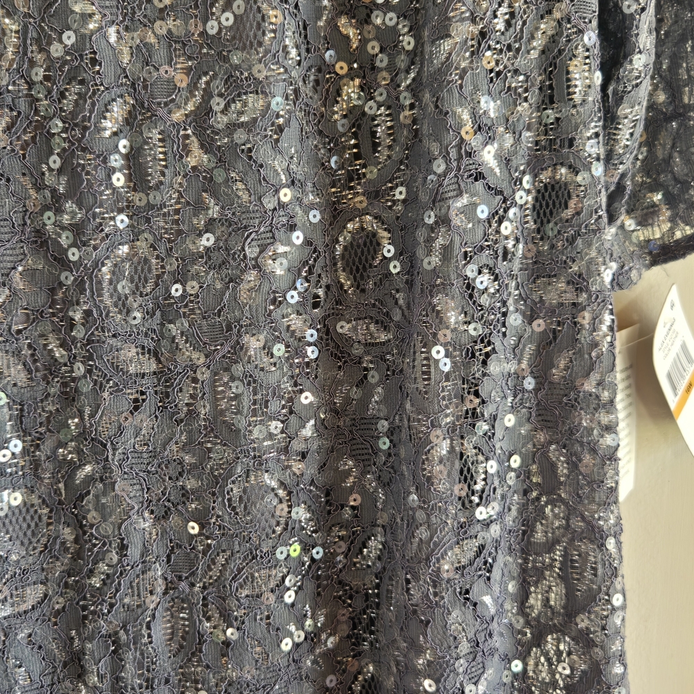 Alex Evenings Heather Sequin Dress - Picture 2 of 7